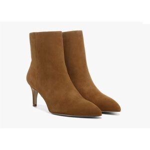 Sam Edelman Ulissa Brown Suede Booties